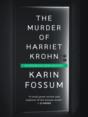 cover image of The Murder of Harriet Krohn
